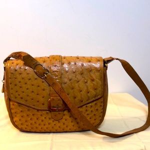 Walter Katten Ostrich Leather Purse